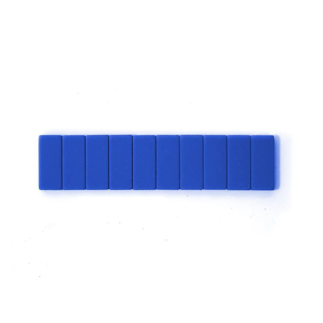 Blackwing Pencil Replacement Erasers- Package of 10 blue