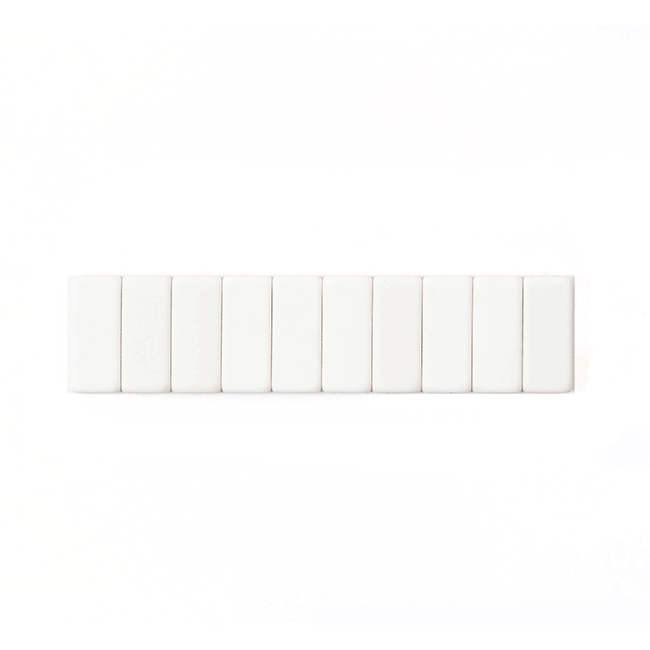 Blackwing Pencil Replacement Erasers- Package of 10 white
