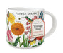 image of Cavallini & Co. Flower Garden Ceramic Mug