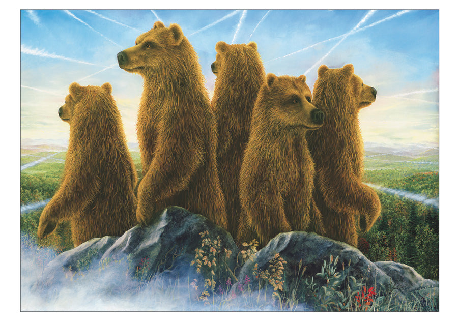 Bears Boxed Notecard Set by Robert Bissell