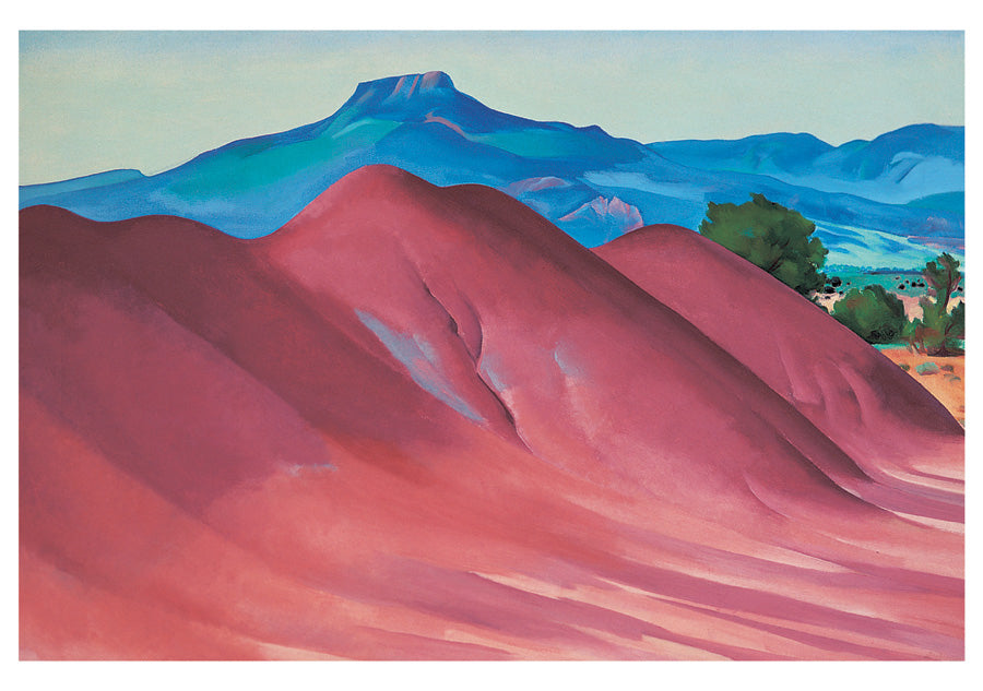 Georgia O'Keeffe's paintings of landscapes and imagery brought the beauty of the region to the entire world. 