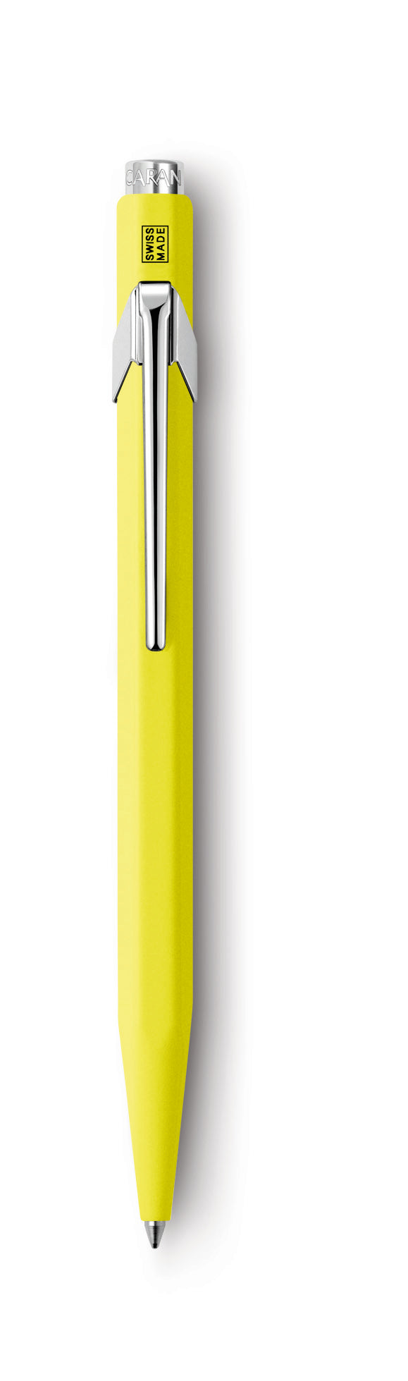 Caran d'Ache Classic Metal Ballpoint Pen- Fluorescent Series