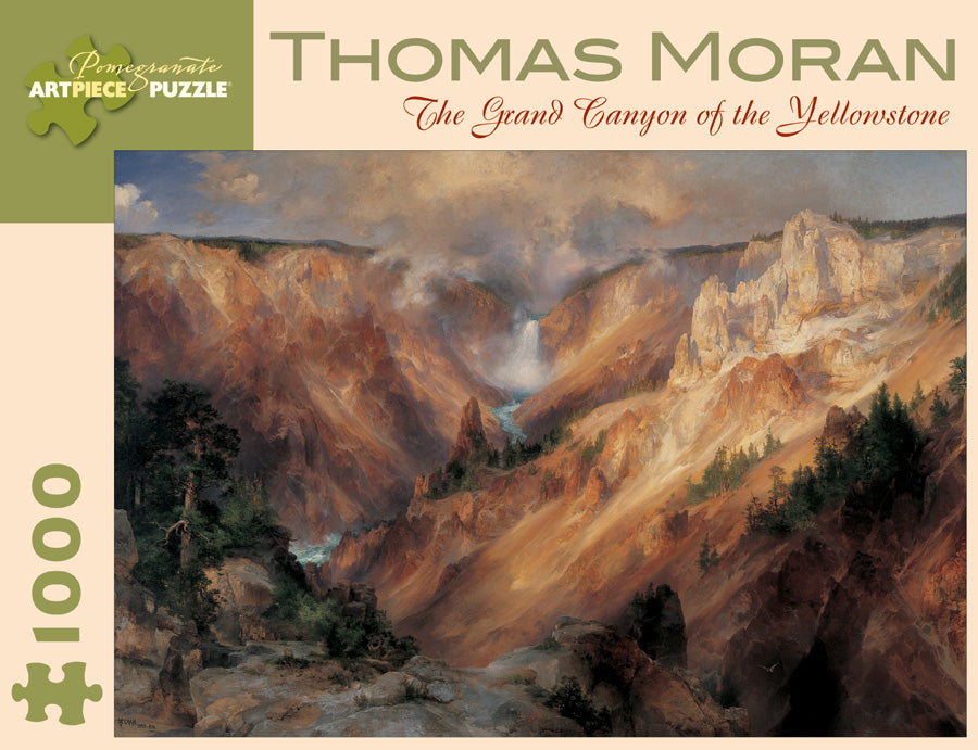 Pomegranate "The Grand Canyon of the Yellowstone" 1000 Piece Puzzle by Thomas Moran