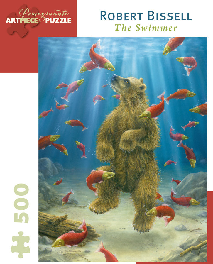 Pomegranate "The Swimmer" by Robert Bissell 500 Piece Puzzle