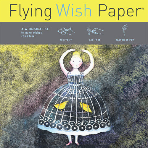 Flying Wish Paper- Birdcage Ballerina