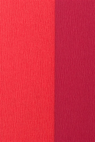 Double Sided Crepe Paper- Wine and Red