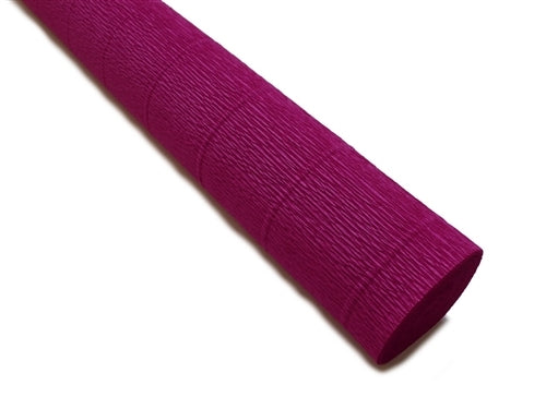 Solid Color Heavyweight Crepe Paper- Vibrant Purple