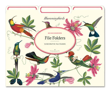 Cavallini & Co. Hummingbird File Folders