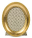 Cavallini & Co. 3 Inch Oval Gold Leaf Florentine Frame