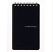 Mnemosyne Spiral Bound Pocket Memo Pad, B7 size notebook, 3x5 inches with 5mm lines. 