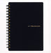 Mnemosyne Spiral Bound Daily Memo Pad,A6 size notebook, 4.25x5.8 inches with spaced at 7mm intervals. 