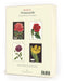 Cavallini & Co. Botanica Boxed Notecards includes 8 cards, 2 each of 4 designs. 