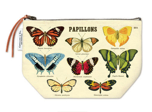 Cavallini & Co. Vintage Pouch- Papillions