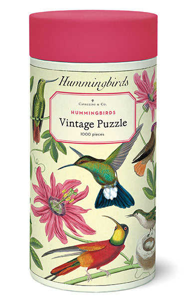 Cavallini & Co. Hummingbird 1000 Piece Puzzle