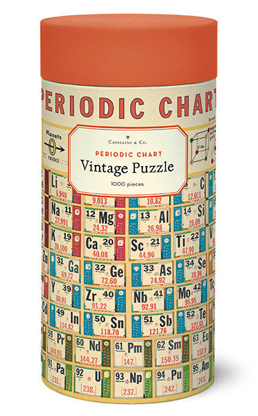 Cavallini & Co. Periodic Chart 1000 Piece Puzzle