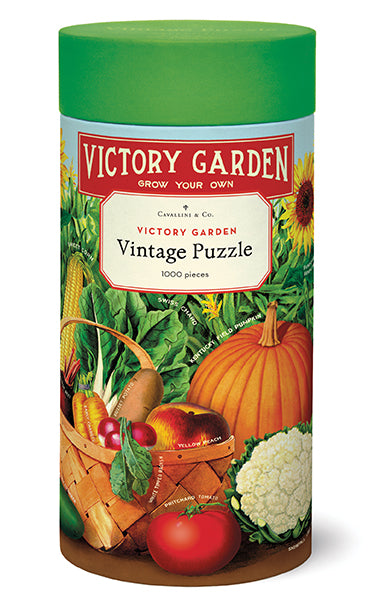 Cavallini & Co. Victory Garden 1000 Piece Puzzle