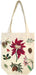Cavallini & Co. Christmas Botanica Cotton Tote Bag