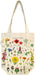 Cavallini & Co. Wildflowers Cotton Tote Bag