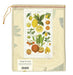 Cavallini & Co. natural cotton tea towels measure 19" x 31.75" (48cm x 80cm).


