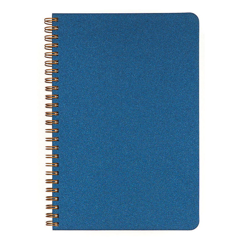 Make My Notebook Blank Slate Indigo Spiral Bound Notebook