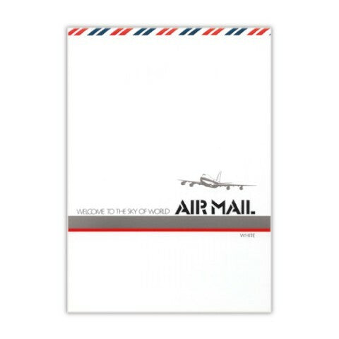 Airmail Writing Pad- Blank- 50 sheets