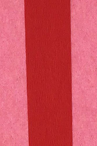 Double Sided Crepe Paper- Dark Rose and Red detail