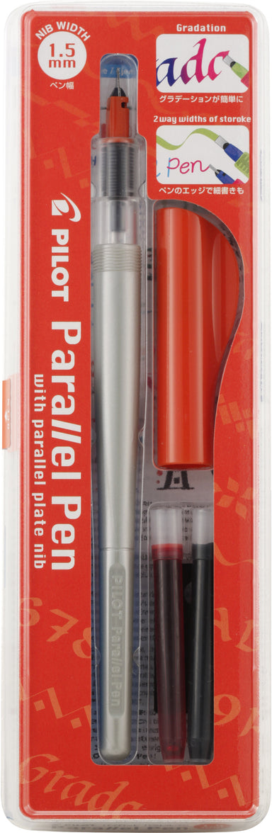Pilot Parallel Calligraphy Fountain Pen- 1.5 mm Nib Width