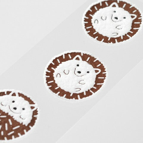 Midori Hedgehog Letter Set with Stickers- set of 4