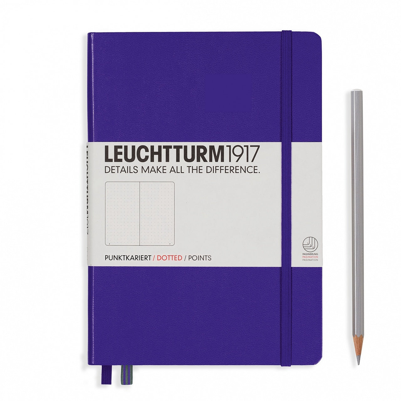 Purple Dotted Leuchtturm 1917 Hardcover Notebook