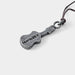 TRAVELER'S FACTORY Partner Shop Charm- Ukulele with 'TRAVELER'S' engraving on a white background