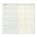 image of TRAVELER'S notebook Refill- Regular Size- 2024 Weekly Vertical Diary yearly calendars