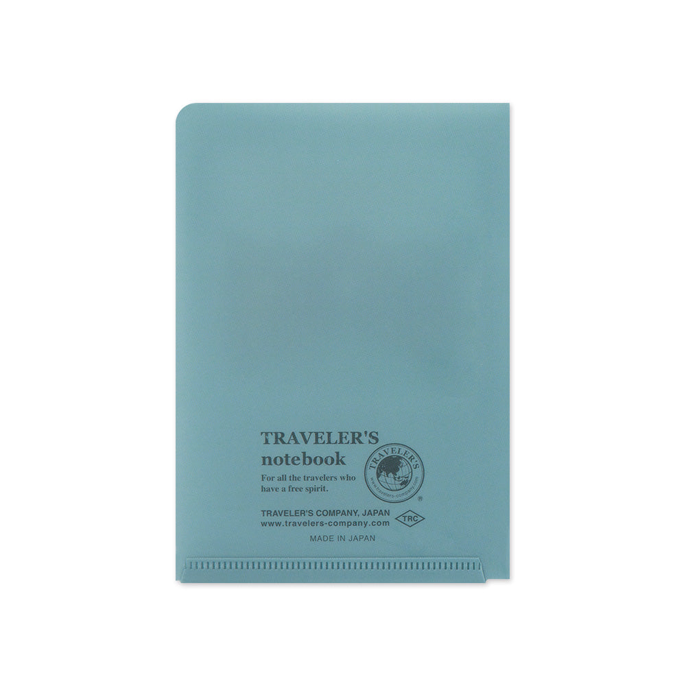 image of TRAVELER'S notebook 2024 Passport Clear Folder- back side