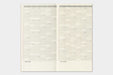 TRAVELER'S notebook Regular Size Refill- 2027 Monthly Diary- year at a glance travel journal page shown open for 2027