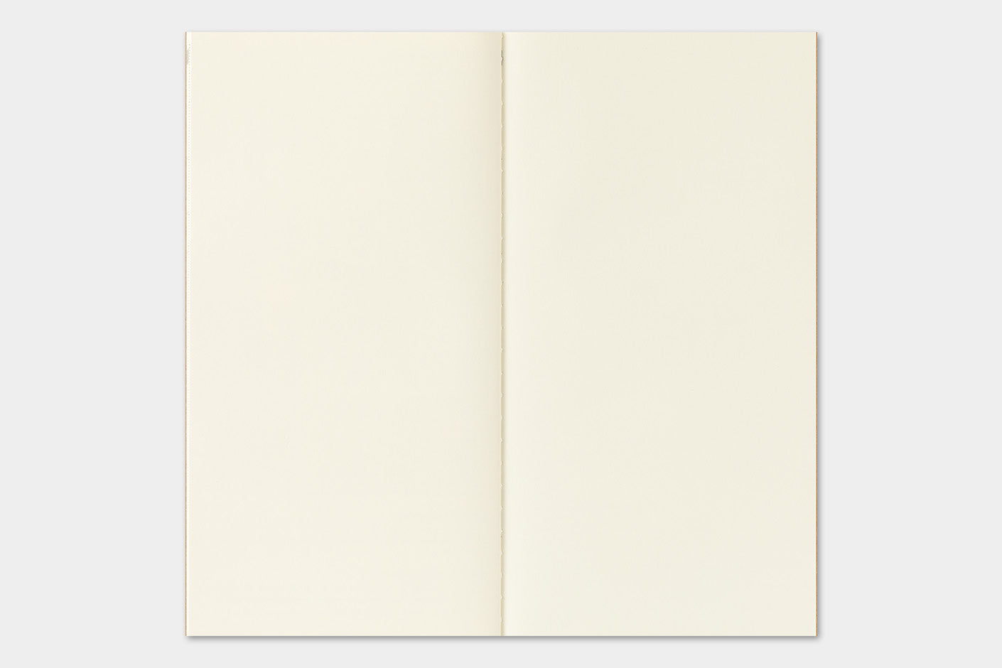 TRAVELER'S notebook Regular Size Refill- 2027 Monthly Diary showing inside back cover blank pages