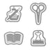 Stationery supplies etching clips