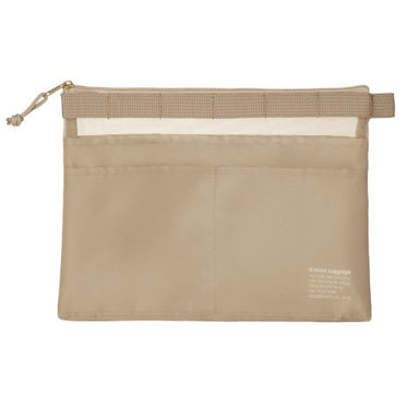 Kleid Mesh Carry Pouch in Beige- 7x9 inches
