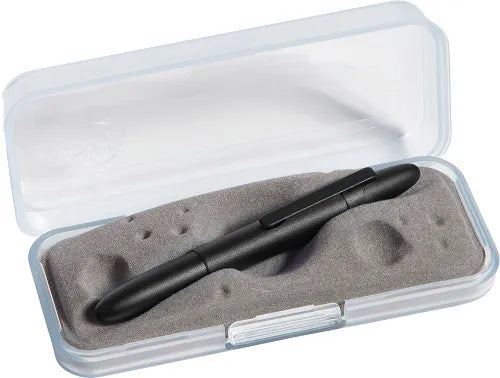 Image of Fisher Bullet Space Pen- Matte Black with Clip packaging