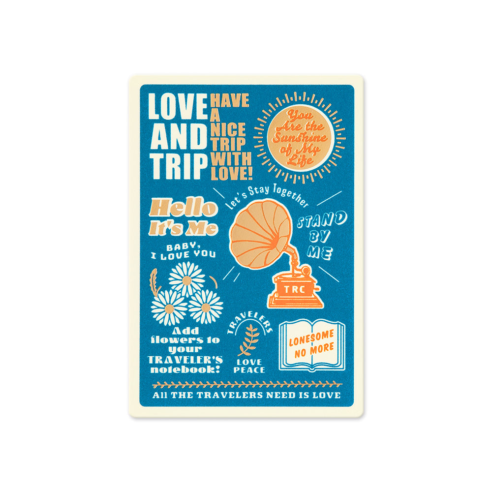 TRAVELER'S notebook 2025 Passport Plastic Sheet