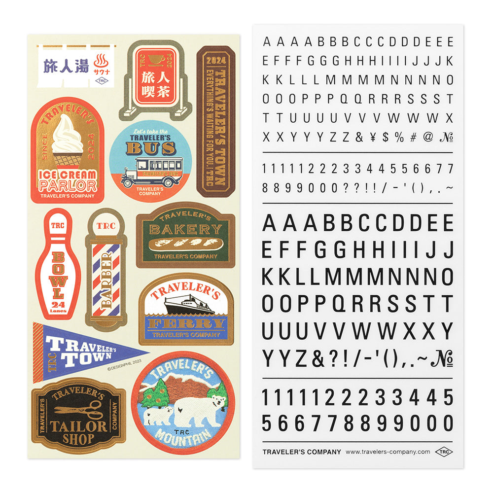 image of TRAVELER'S notebook 2024 Sticker Collection