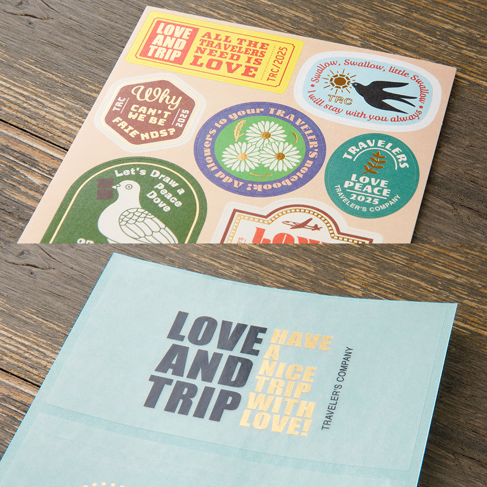 TRAVELER'S notebook 2025 Sticker Collection