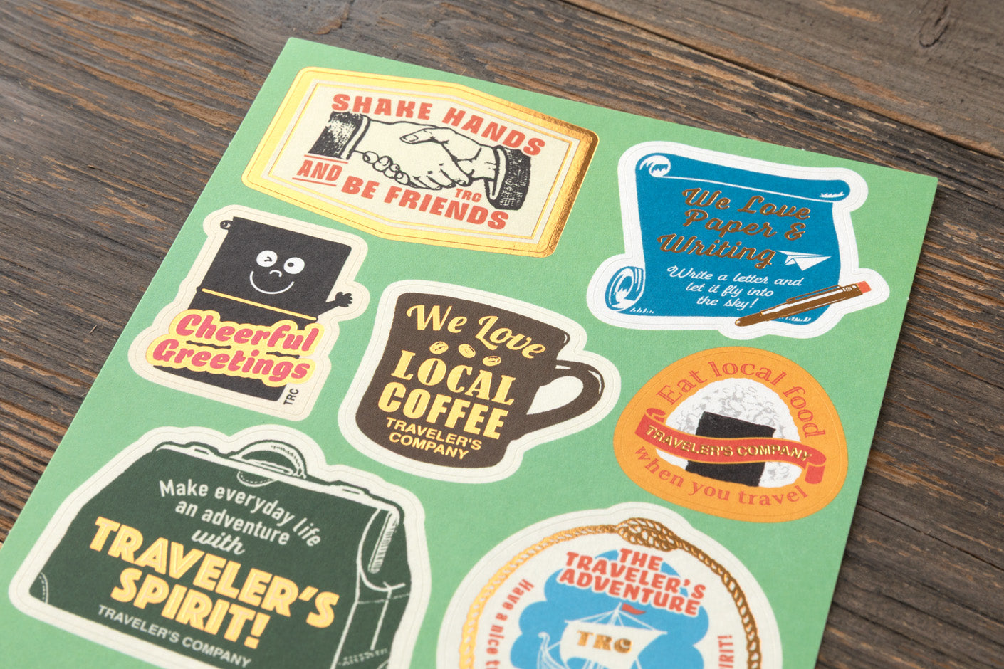 TRAVELER'S notebook 2026 Sticker Collection