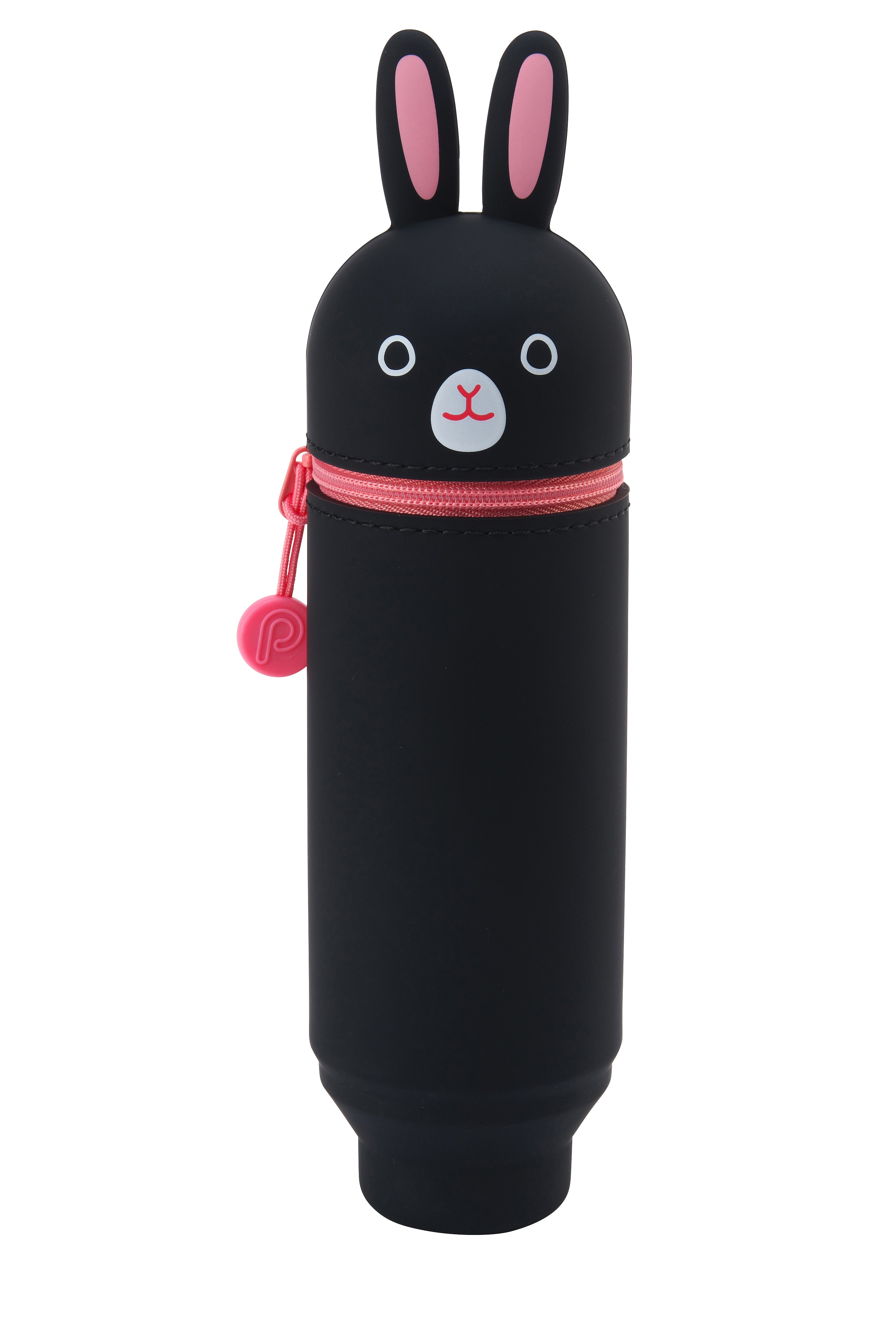 Punilabo Stand Up Pen Case- Black Rabbit