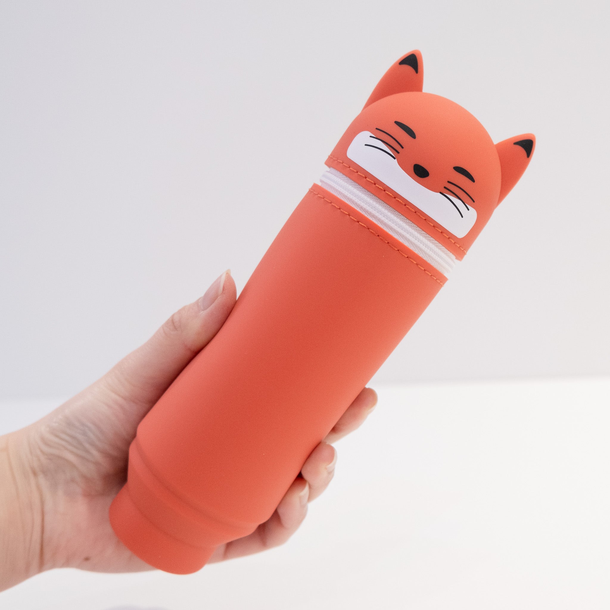 Punilabo Stand Up Pen Case- Fox