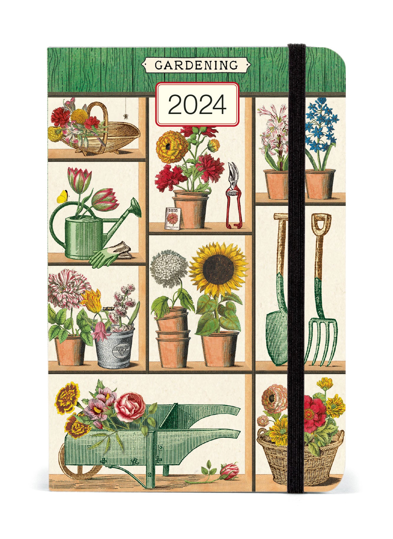 Image of 2024 Cavallini & Co. Gardening Weekly Planner