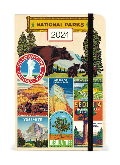 Image of 2024 Cavallini & Co. National Parks Weekly Planner
