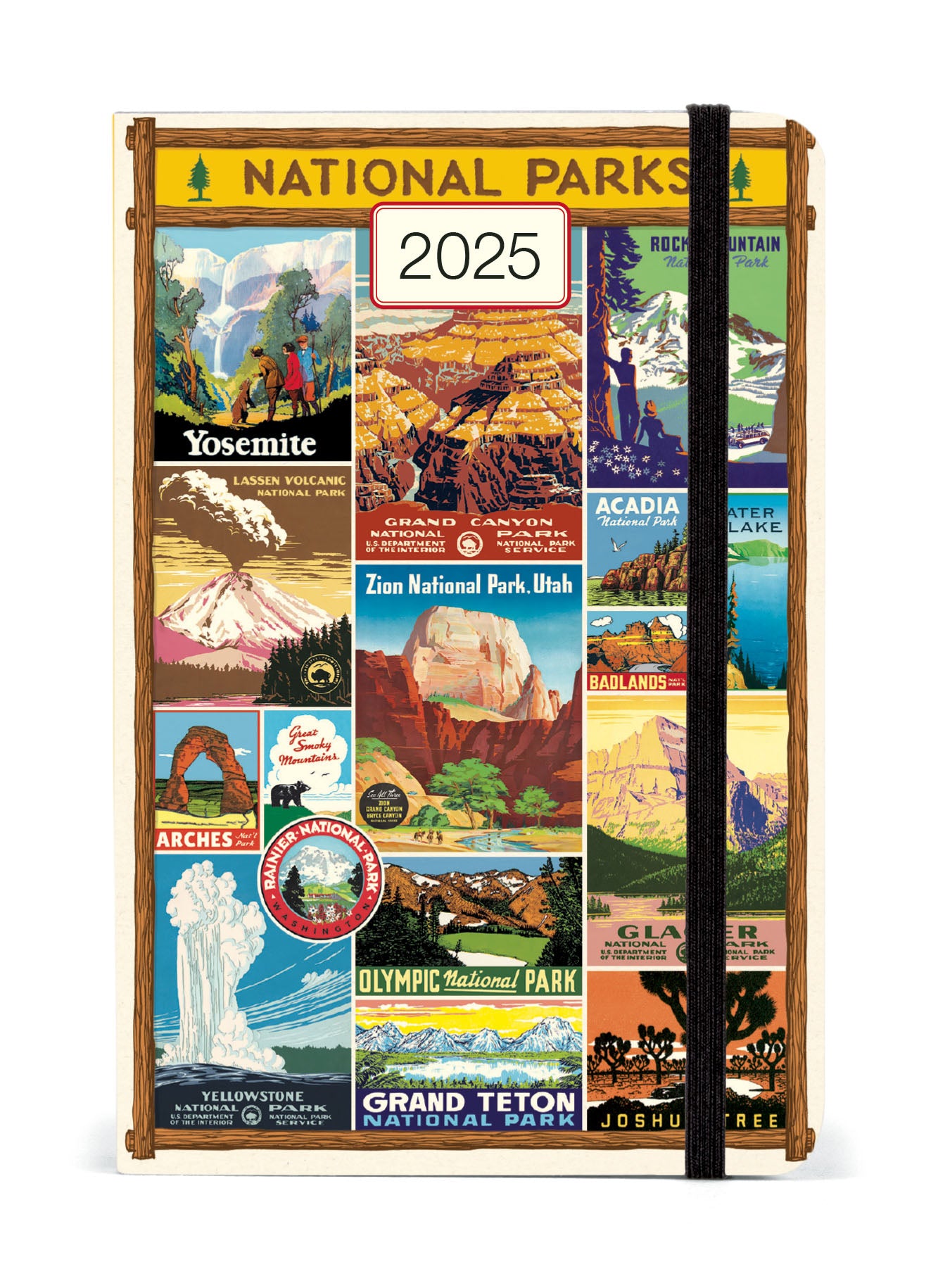 2025 Cavallini & Co. National Parks Weekly Planner