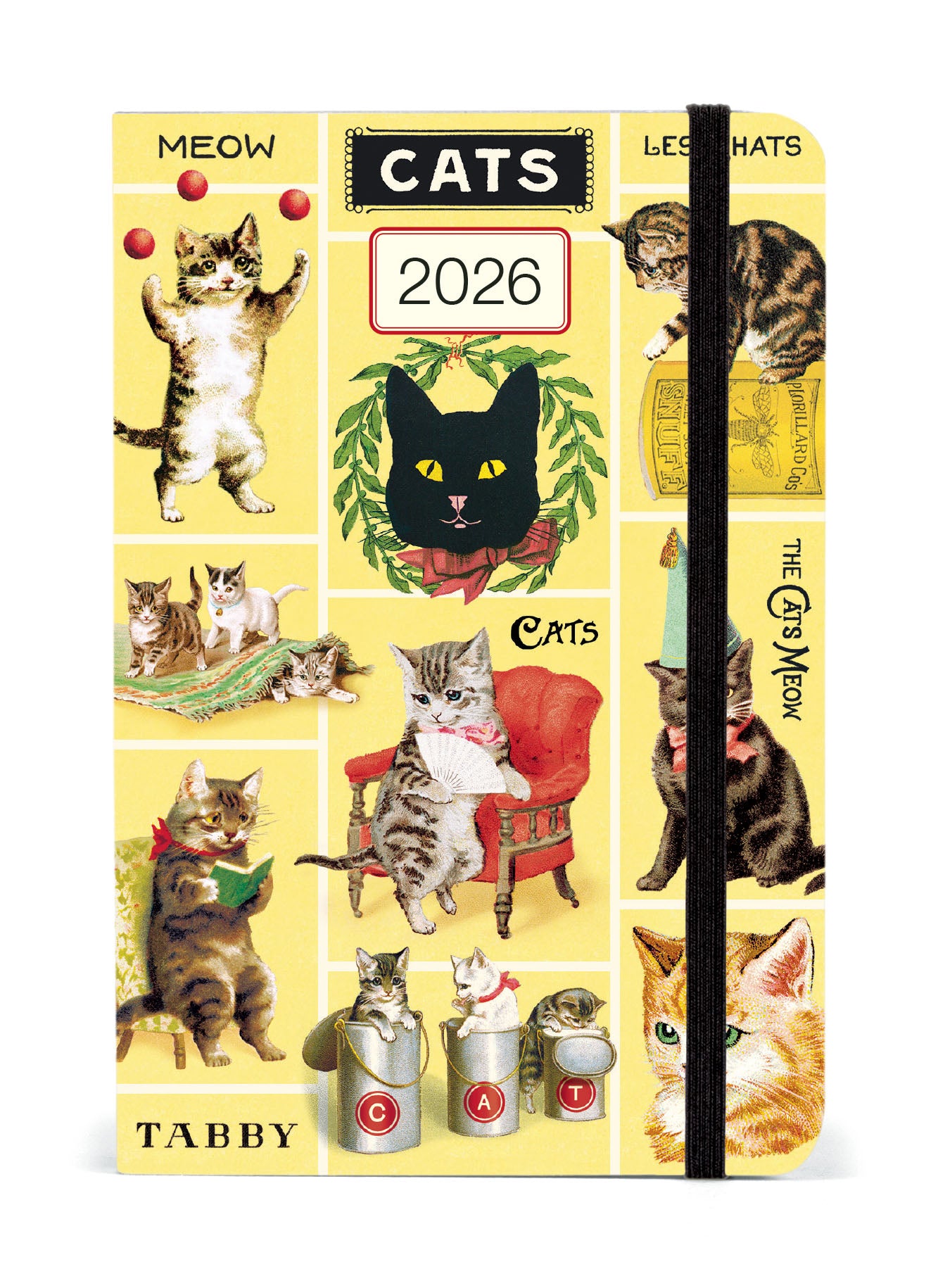 2026 Cavallini & Co. Cats Weekly Planner