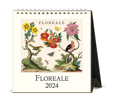 Image of 2024 Cavallini & Co. Floreale Desk Calendar