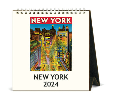 Image of 2024 Cavallini & Co. New York Desk Calendar