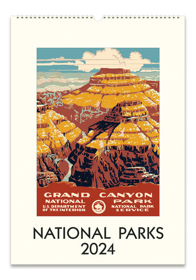 Image of 2024 Cavallini & Co. National Parks Wall Calendar